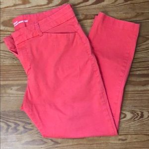 Gap cropped khaki pants